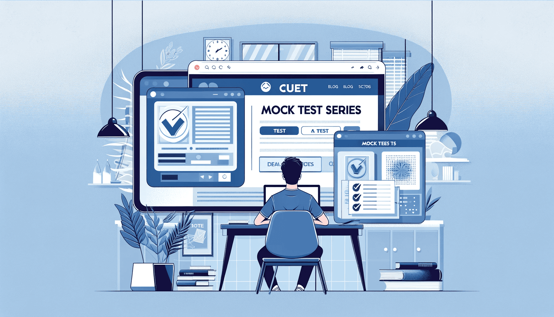 CUET mock test image